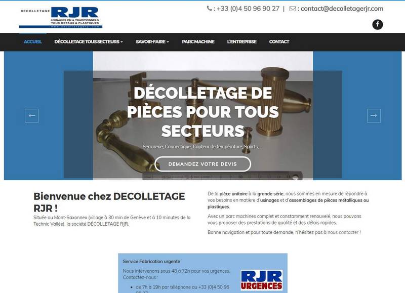 Décolletage RJR