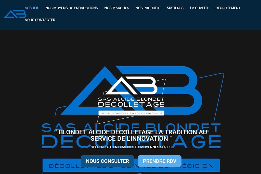 Alcide Blondet Décolletage